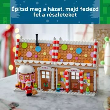 Căsuță de turtă dulce LEGO® Iconic de sărbători 40809 - .foto
