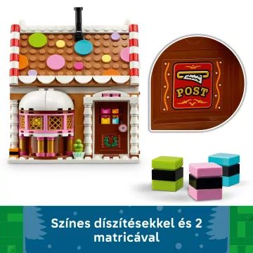 LEGO® Iconic Ünnepi mézeskalács házikó 40809 - . kép