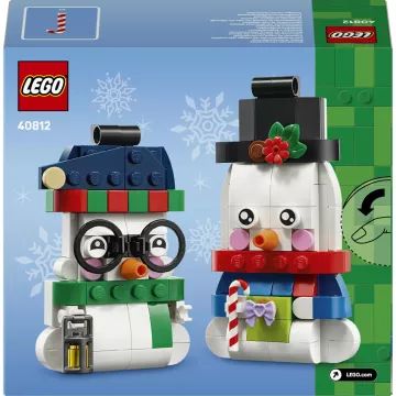 LEGO® Iconic Hóemberes karácsonyi díszek 40812 - . kép
