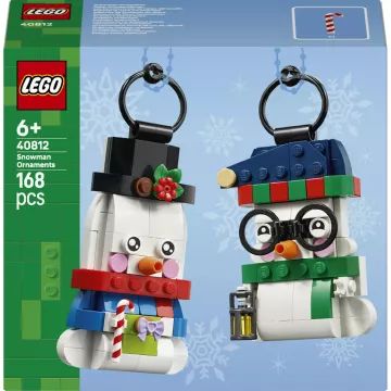 LEGO® Iconic Hóemberes karácsonyi díszek 40812 - . kép
