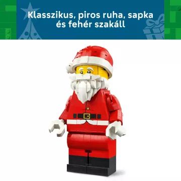 LEGO® Iconic Nagy méretű Mikulás minifigura 40820 - . kép