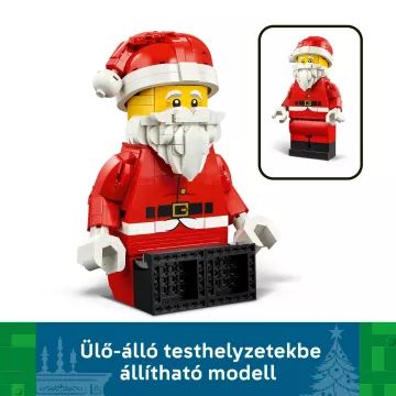 LEGO® Iconic Nagy méretű Mikulás minifigura 40820 - . kép