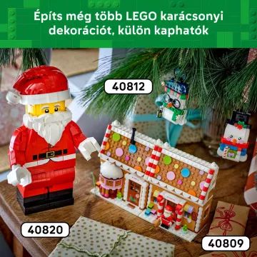 LEGO® Iconic Figurină mare Moș Crăciun 40820 - .foto