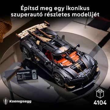 LEGO® Technic Koenigsegg Sadair's Spear szuperautó 42232 - . kép