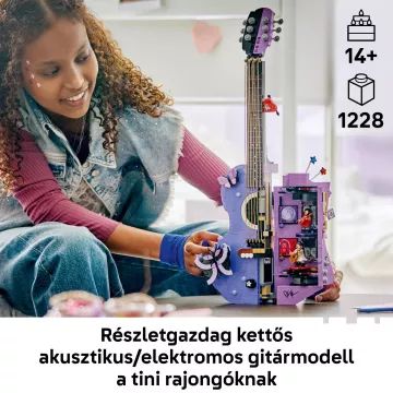 LEGO® Editions Music Olivia Rodrigo kettős stílusú gitárja 43031 - . kép
