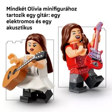 LEGO® Editions Muziek: Olivia Rodrigo's gitaar met dubbele stijl 43031 - .afbeelding