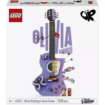 LEGO® Editions Music Olivia Rodrigo kettős stílusú gitárja 43031 - . kép