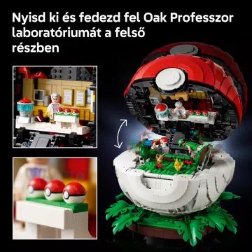 LEGO® Pokémon Ikonikus Trénerpillanatok Pokélabda 72154 - . kép