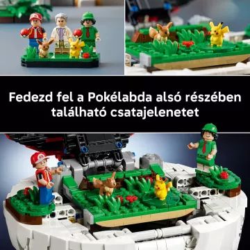 LEGO® Pokémon Ikonikus Trénerpillanatok Pokélabda 72154 - . kép