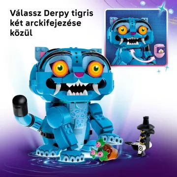 LEGO® Vânătorii de Demoni K-Pop Tigru Derpy și Pasărea Sussie 72537 - .foto