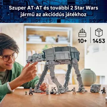 LEGO® Star Wars Az Újjászületett Birodalom AT-AT lépegetője INT-4-gyel 75454 - . kép