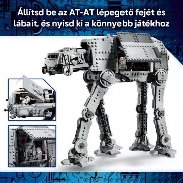 LEGO® Star Wars Az Újjászületett Birodalom AT-AT lépegetője INT-4-gyel 75454 - . kép
