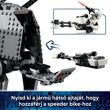 LEGO® Star Wars Az Újjászületett Birodalom AT-AT lépegetője INT-4-gyel 75454 - . kép