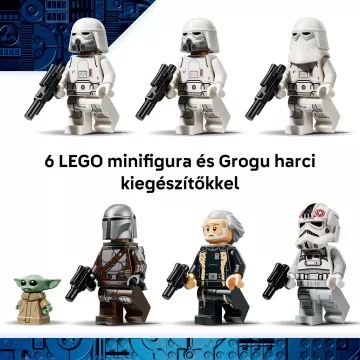 LEGO® Star Wars Az Újjászületett Birodalom AT-AT lépegetője INT-4-gyel 75454 - . kép