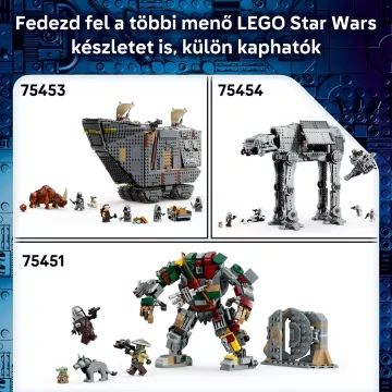 LEGO® Star Wars Az Újjászületett Birodalom AT-AT lépegetője INT-4-gyel 75454 - . kép