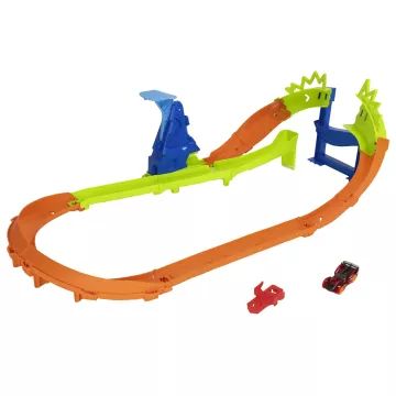 Hot Wheels: Seturi de piste Campionat - cursă pe circuit cu trambulină - .foto