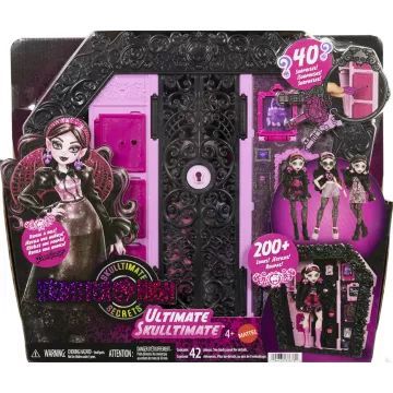 Monster High: Griezelchique kleedkamer met Draculaura-pop - .afbeelding