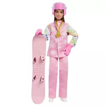 Barbie: 65. Évfordulós Karrier Játékszettek - Snowboardos - . kép