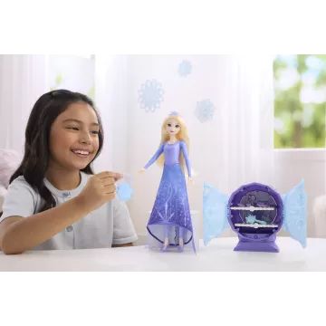 Regatul de Gheață: Cristal de gheață – Elsa cu două rochii - .foto