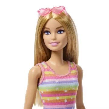 Barbie: Set Plimbare cu Câinii pe Role - Păpușă Blondă - .foto