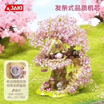 Sakura faház építőkocka - . kép