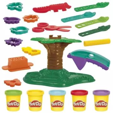 Play-Doh Lombkorona-alkotások - . kép
