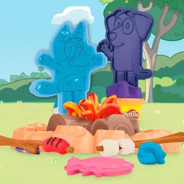 Set de joacă Play-Doh Bluey la camping - .foto
