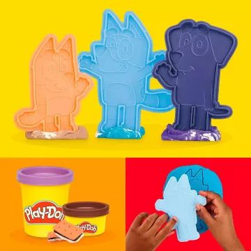 Play-Doh Bluey kempingezni megy játékkészlet - . kép