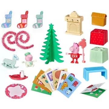 Peppa malac: Peppa nagycsaládos adventi naptára játékszett - . kép