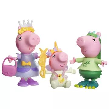 Peppa malac: A három kismalac öltöztetős játékszett - . kép
