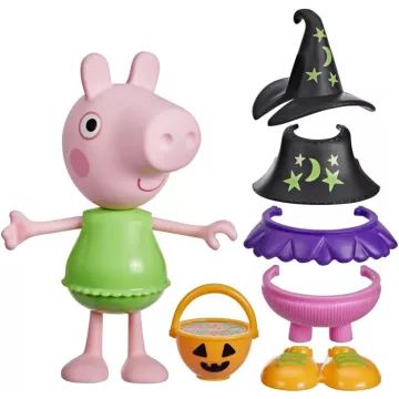 Peppa Purceluș: set de joacă cu costume de Halloween - .foto