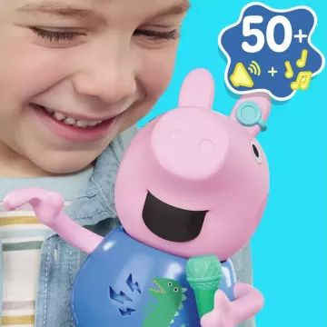 Peppa Purceluș: George – Jucărie muzicală care cântă și glumește - .foto