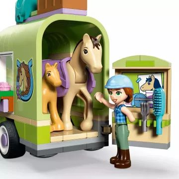 Lego Friends: Ló- És Csikószállító Utánfutó 42695 CSOMAGOLÁSSÉRÜLT - . kép