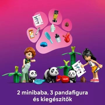 LEGO FRIENDS: Adăpostul de panda 42648 AMBALAJ DETERIORAT - .foto
