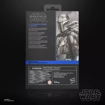 Star Wars The Black Series - A mandalóri & Grogu - . kép