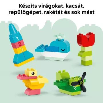 LEGO DUPLO CLASSIC: Színpompás kreatív csomag 10479 CSOMAGOLÁSSÉRÜLT - . kép