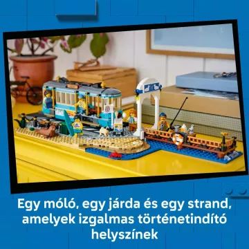 LEGO® City Tramvai clasic de plajă 60506 - AMBALAJ DETERIORAT - .foto
