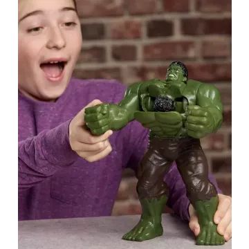 Figurină de acțiune uriașă Marvel cu Spider-Man și Hulk - .foto