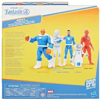 Marvel Studios Fantastic Four Lume Epică de Acțiune, colecția Prima Familie Marvel - .foto
