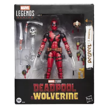 Marvel Legends Deadpool & Dogpool – figura de ação de luxo - .Imagem