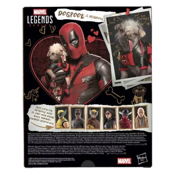 Marvel Legends Deadpool ir Dogpool prabangi veiksmo figūrėlė - .vaizdas