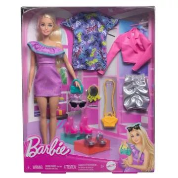 Barbie: Barbie ar modernām drēbēm un aksesuāriem - .attēls