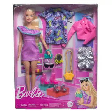 Barbie: Barbie con abiti alla moda e accessori - .immagine