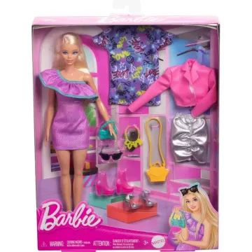 Barbie: Barbie mit modischer Kleidung und Accessoires - . bild aus