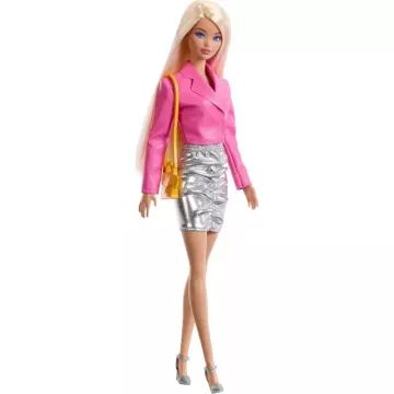 Barbie : Barbie avec des tenues tendance et des accessoires - .image