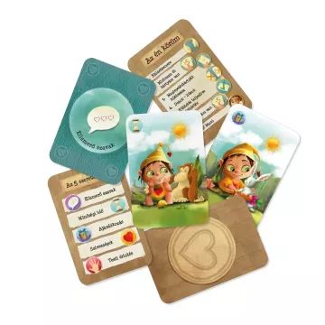 Szívmanó és a szeretetnyelvek kártyajáték - . kép