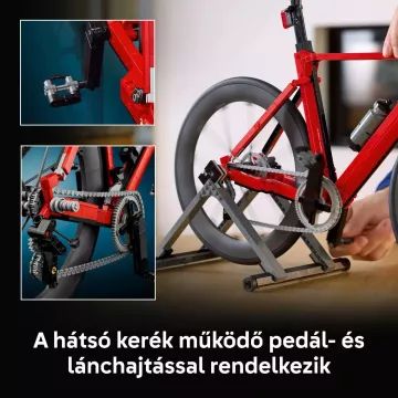 LEGO ICONS: Országúti kerékpár 11380 CSOMAGOLÁSSÉRÜLT - . kép