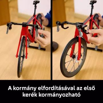 LEGO ICONS: Bicicletă de șosea 11380 AMBALAJ DETERIORAT - .foto