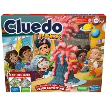 Joc de societate Cluedo Junior AMBALAJ DETERIORAT - în limba maghiară - .foto