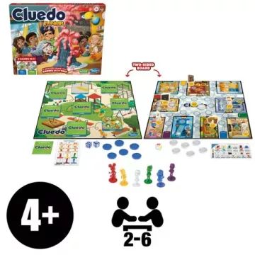 Cluedo Junior társasjáték CSOMAGOLÁSSÉRÜLT - . kép